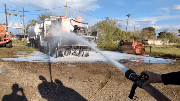 Hotter N Hell Firefoam 55 Gallon Drum